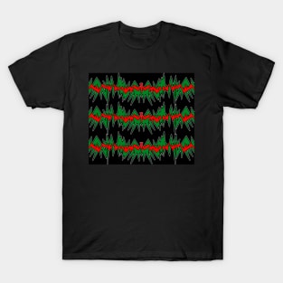 Heart Beat Black T-Shirt